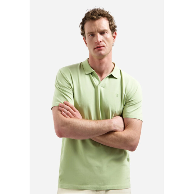 No Excess Polo v-collar clean green 31380306-050 large