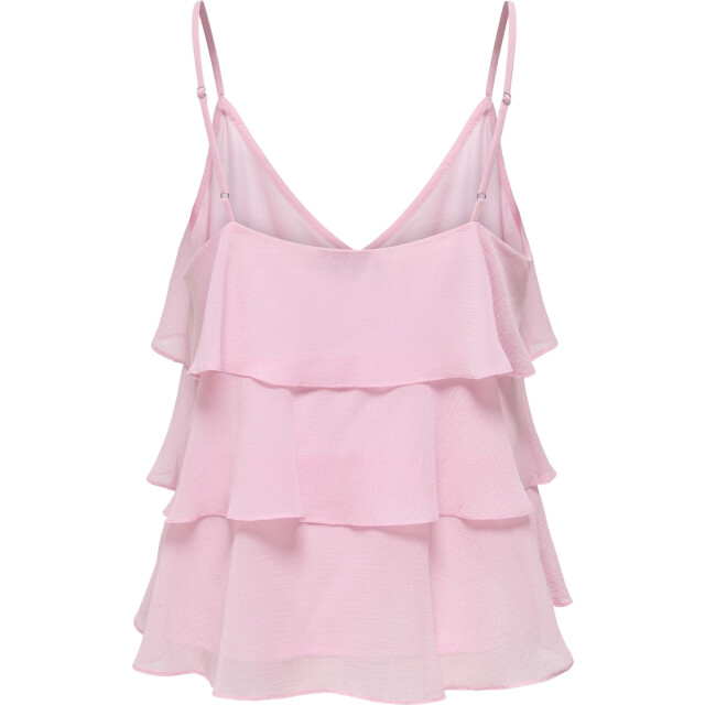 Only Onllinn life flounce singlet wvn noos romance rose 15351364-305041 large