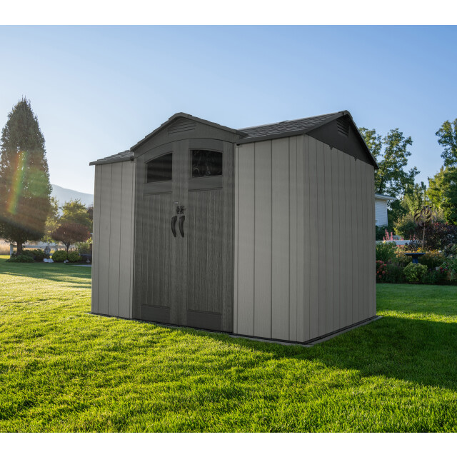 Lifetime Ohio kunststof tuinschuur met vloer 214x284 cm - 3580536 large