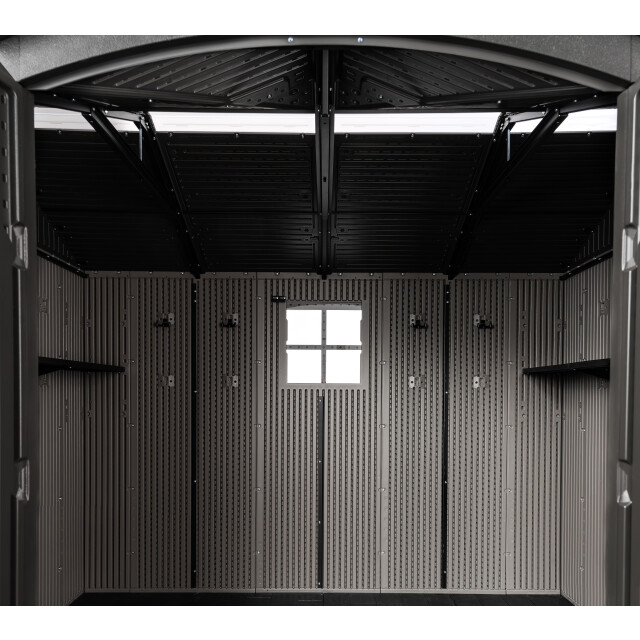 Lifetime Ohio kunststof tuinschuur met vloer 214x284 cm - 3580536 large