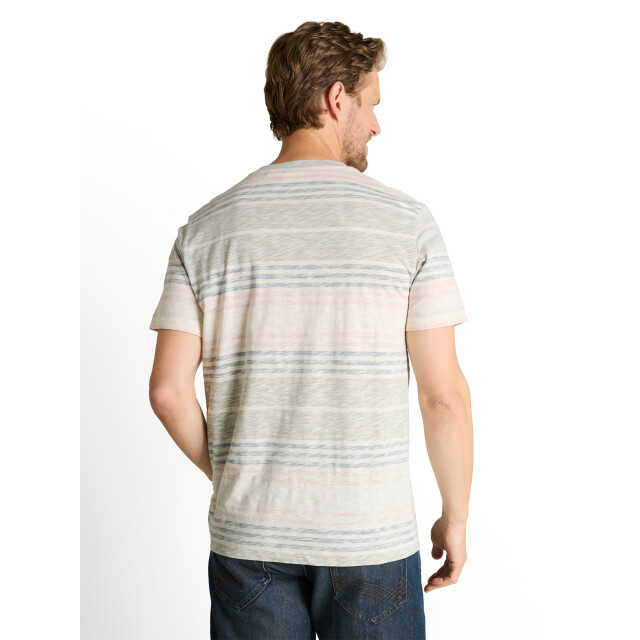 Tom Tailor Inside printed stripe t-shirt 1050207 large
