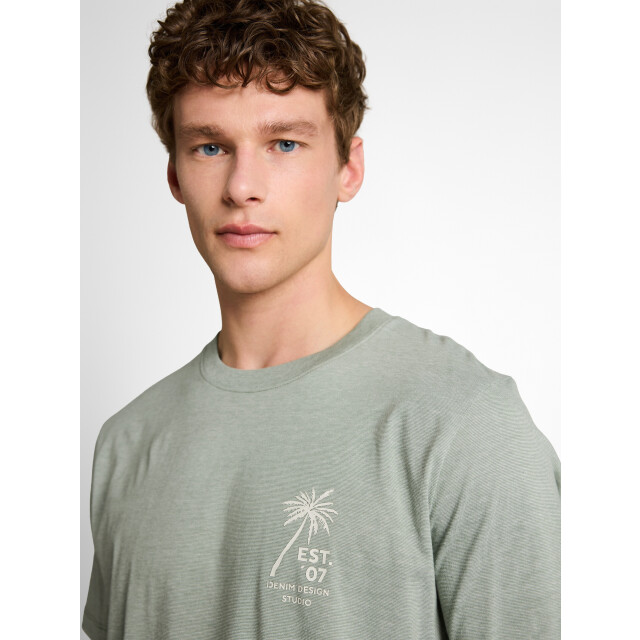 Tom Tailor Fine stripe printed t-shirt 1050359 large