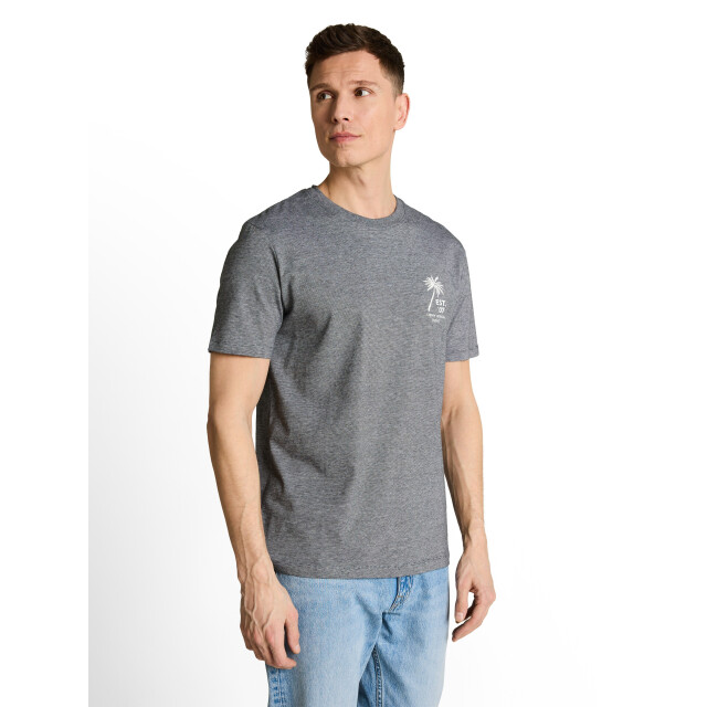 Tom Tailor Fine stripe printed t-shirt 1050359 large