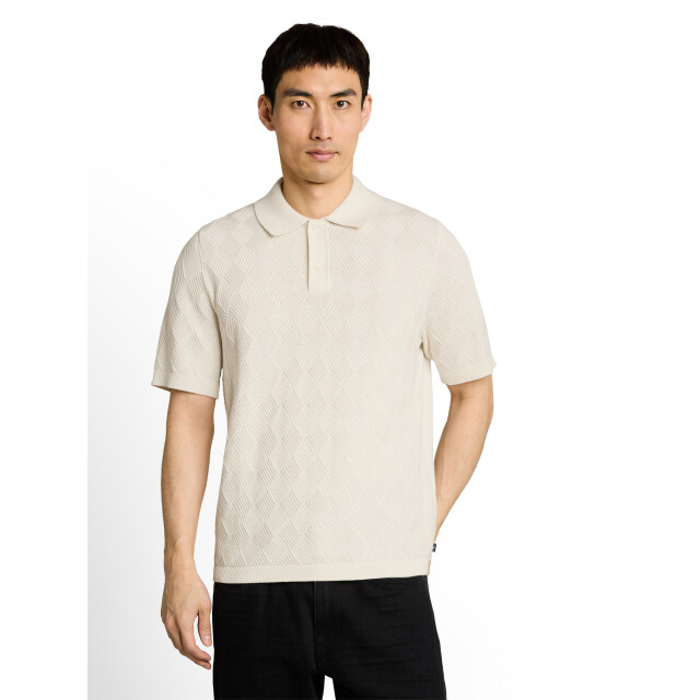 Tom Tailor Open structure knit polo 1050758 large