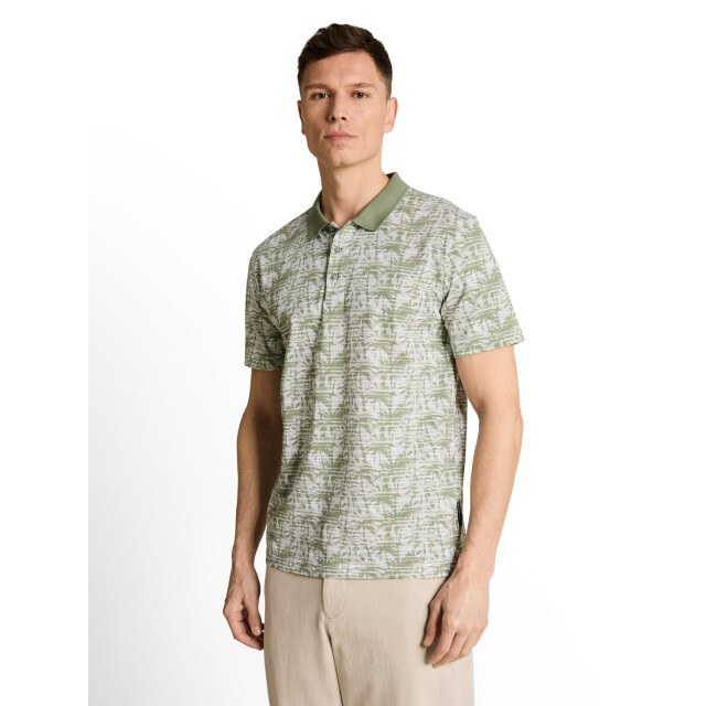 Tom Tailor Allover printed polo 1050368 large