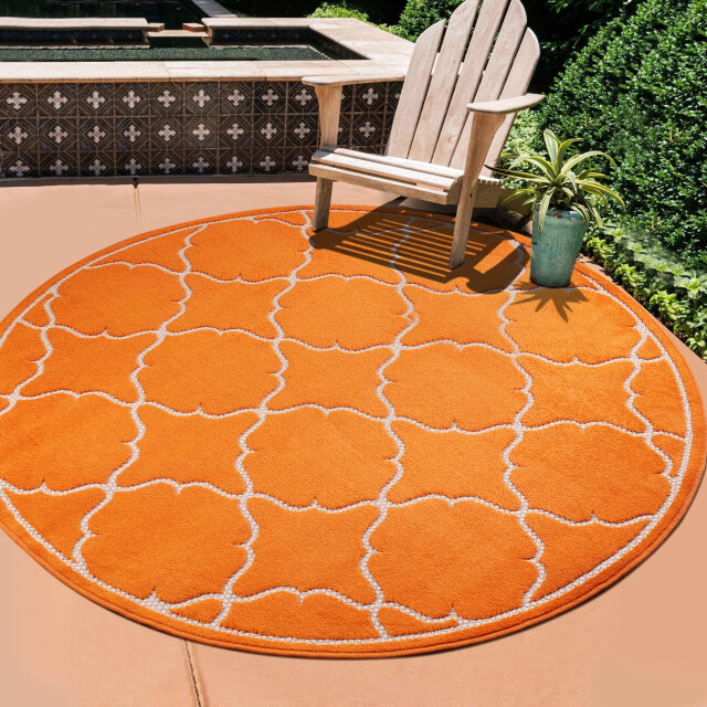 Muratap Buitenkleed berlin rond vloerkleed 120 cm rond 3581281 large