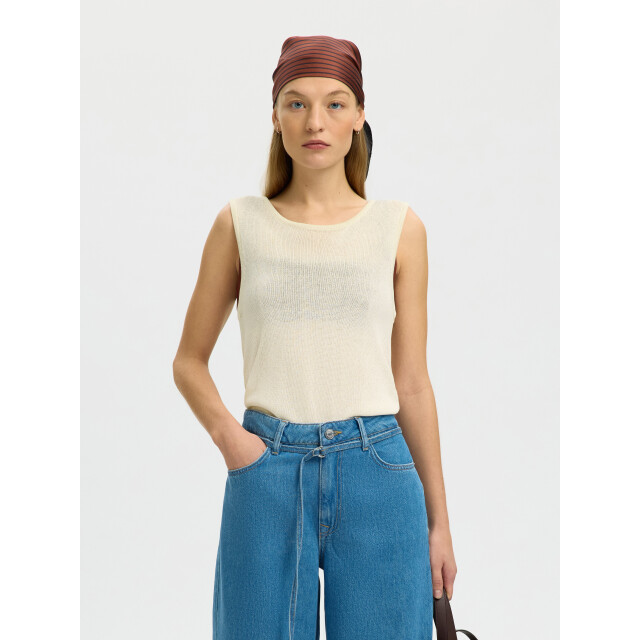 Selected Femme slfmoon sus sl knit top b 16093769 birch 06010.198.0119 large