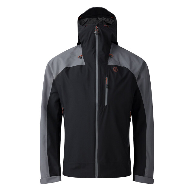 Dare2b Heren torrek iii waterdichte jas UTRG12631_magnetblack large