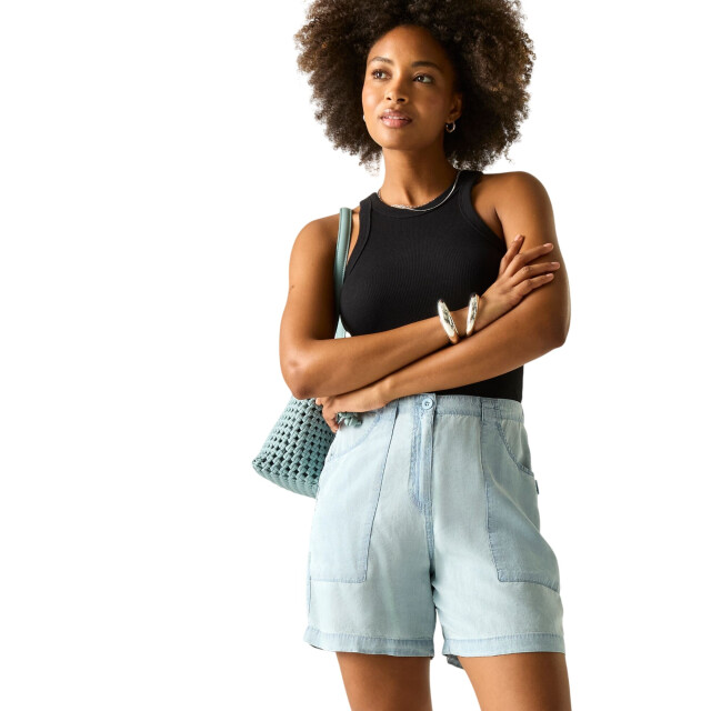 Regatta Dames liza korte broek UTRG12750_chambray large