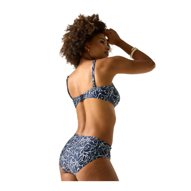 Regatta Dames aceana iii polka dot bikini top UTRG10650_navy large