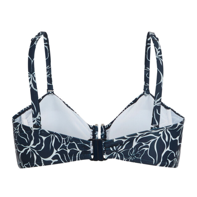 Regatta Dames aceana iii polka dot bikini top UTRG10650_navy large