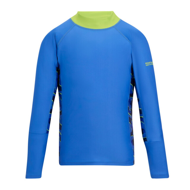 Regatta Kinder/kinder hoku ii camo zwemtop UTRG11435_sonicblue large