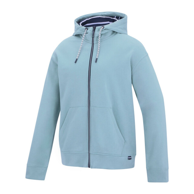 Regatta Dames bayletta gestreepte hoodie met volledige ritssluiting UTRG12500_skyway large