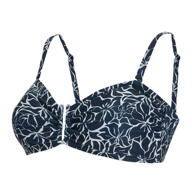 Regatta Dames aceana iii polka dot bikini top UTRG10650_navy large