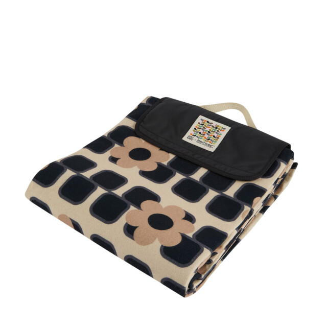 Regatta Orla kiely bedrukte picknickdeken UTRG10007_monochrome large