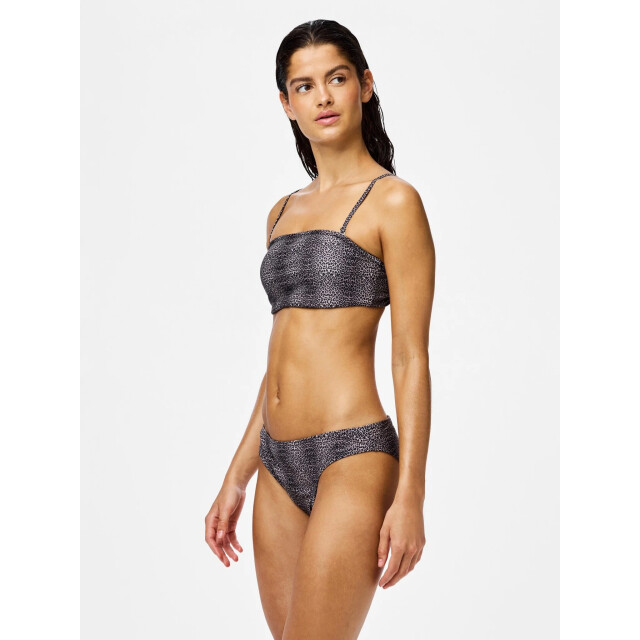 Pieces Dames bikini slip pcbaomi zwart/luipaard print 17134622-Black MINI LEO large