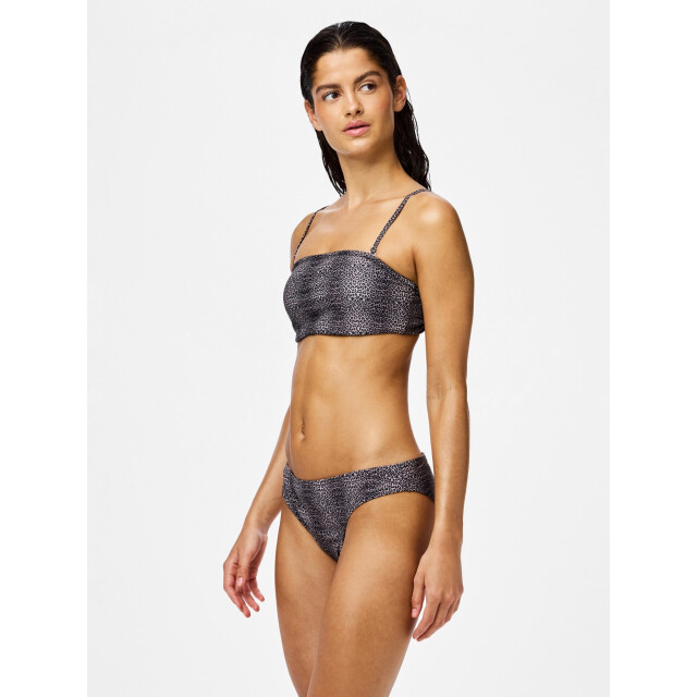 Pieces Dames bikini slip pcbaomi zwart/luipaard print 17134622-Black MINI LEO large