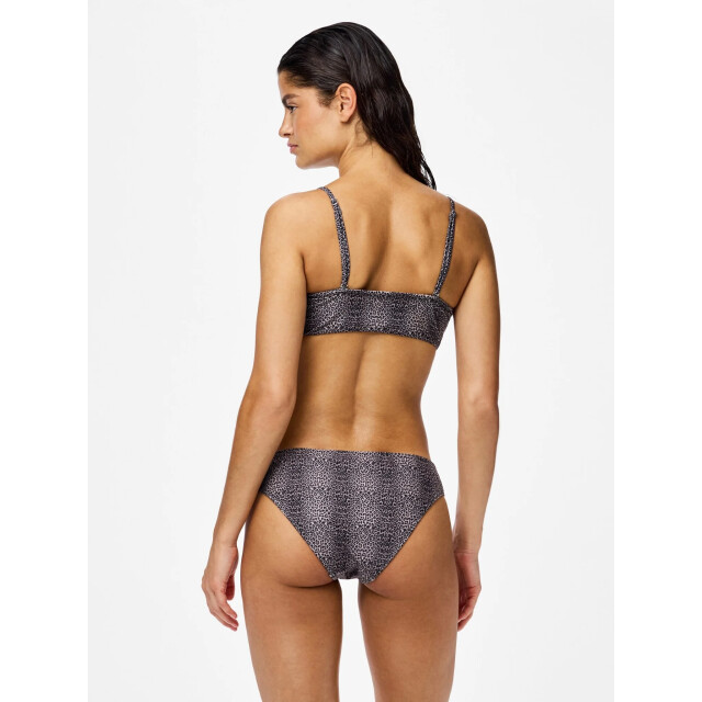 Pieces Dames bikini slip pcbaomi zwart/luipaard print 17134622-Black MINI LEO large