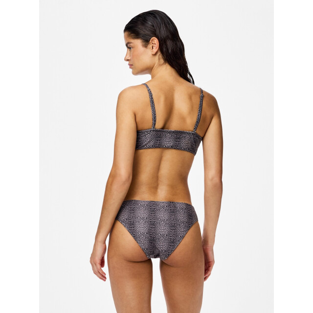 Pieces Dames bikini slip pcbaomi zwart/luipaard print 17134622-Black MINI LEO large