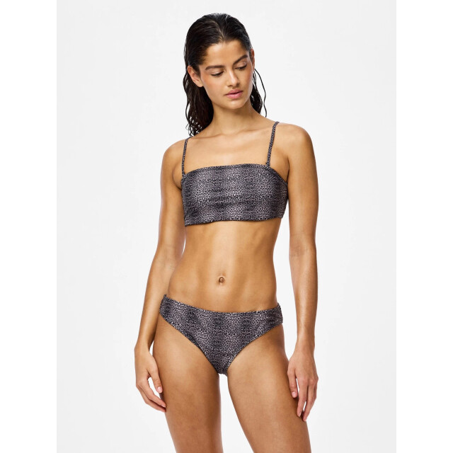 Pieces Dames bikini slip pcbaomi zwart/luipaard print 17134622-Black MINI LEO large
