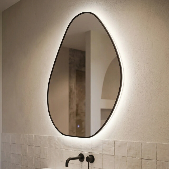 Badplaats Badkamerspiegel pure led 84 x 108 cm badkamer spiegel spiegel 3585387 large