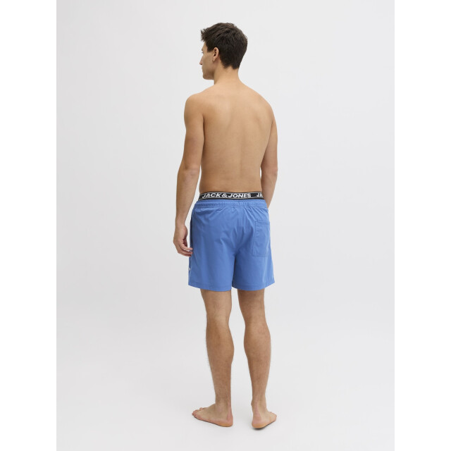 Jack & Jones Heren zwemshort jpstmaui surf dubbele waistband effen 12291404-Delft large