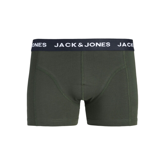Jack & Jones Heren boxershorts trunks jacsolid effen 10-pack multicolor 12189937-Rosin large