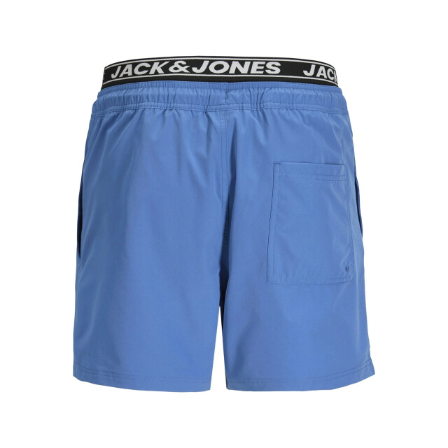 Jack & Jones Heren zwemshort jpstmaui surf dubbele waistband effen 12291404-Delft large