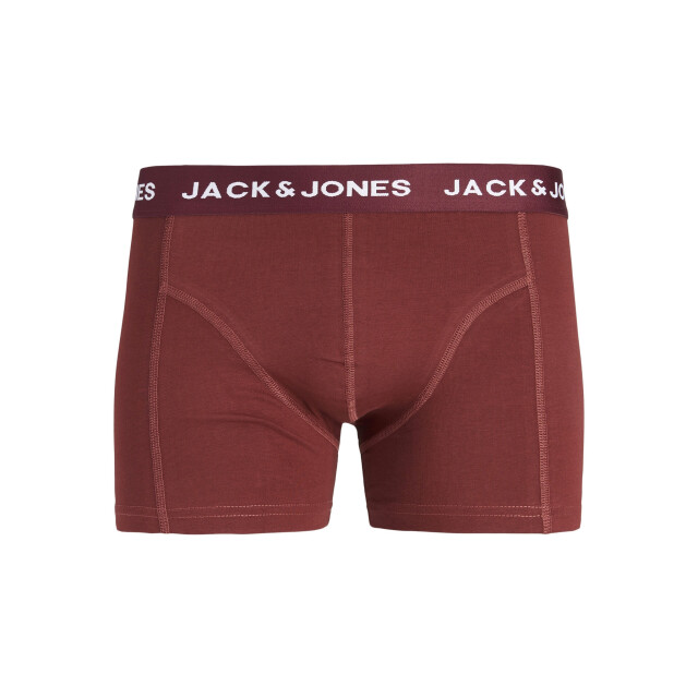 Jack & Jones Heren boxershorts trunks jacsolid effen 10-pack multicolor 12189937-Rosin large