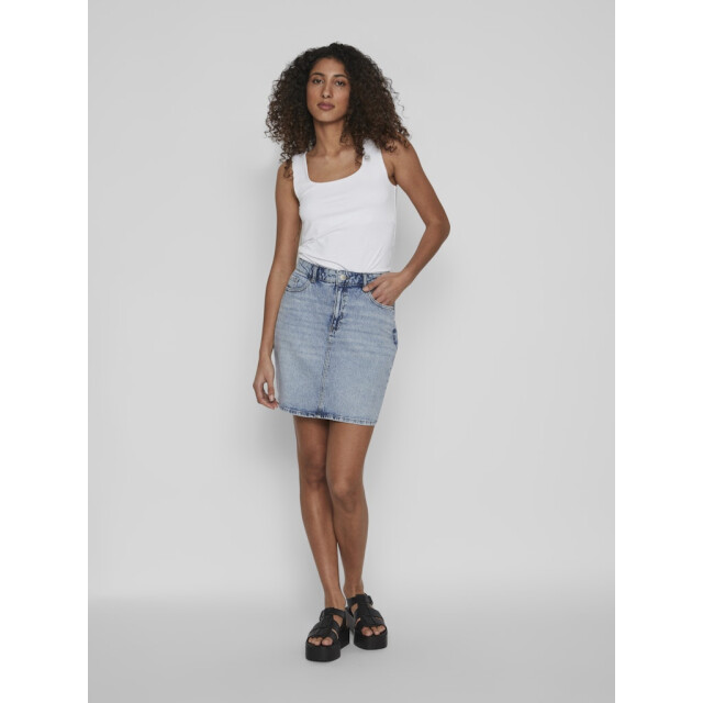 Vila Vikaja jaf denim skirt- noos blue denim 4460.35.0001 large