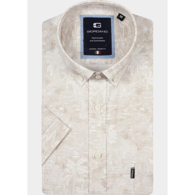 Giordano Overhemd korte mouw heren alfa short sleeve button down 616044/80 206930 large