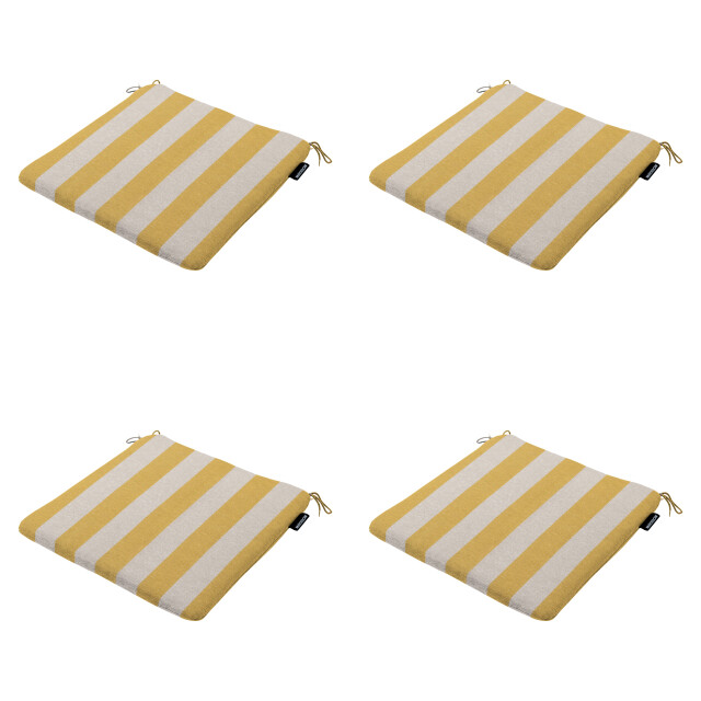 Madison zitkussen amora - 40x40x4,5cm set van 4 3533087 large