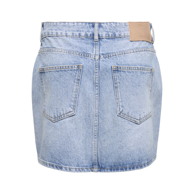 Only Onlonur pearl deco skirt dnm red dot blue denim 4460.35.0004 large