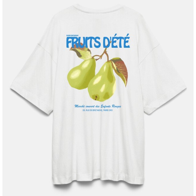 Vero Moda Vmhailey ss oversized box jrs noos off-white 4339.02.0212 large