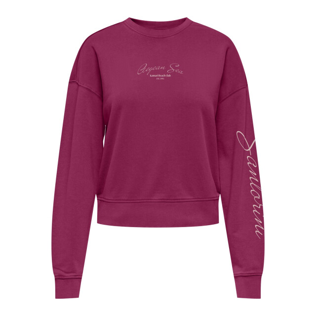 Only Onltabba ls round neck ub swt fuchsia 4209.56.0014 large