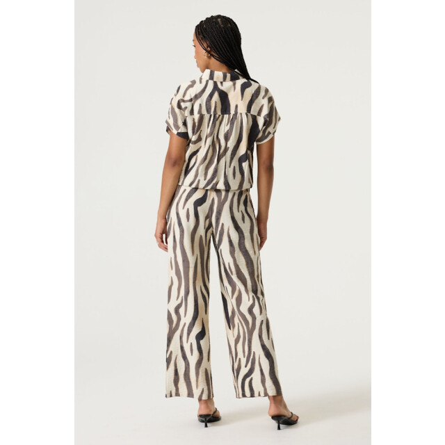 Garcia Jeans dames blouses 4319.08.0008 ecru dessin 4319.08.0008 large