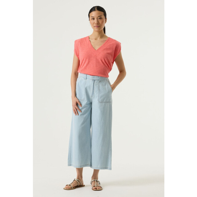 Garcia Jeans dames tops tops 4381.42.0001 koraal 4381.42.0001 large