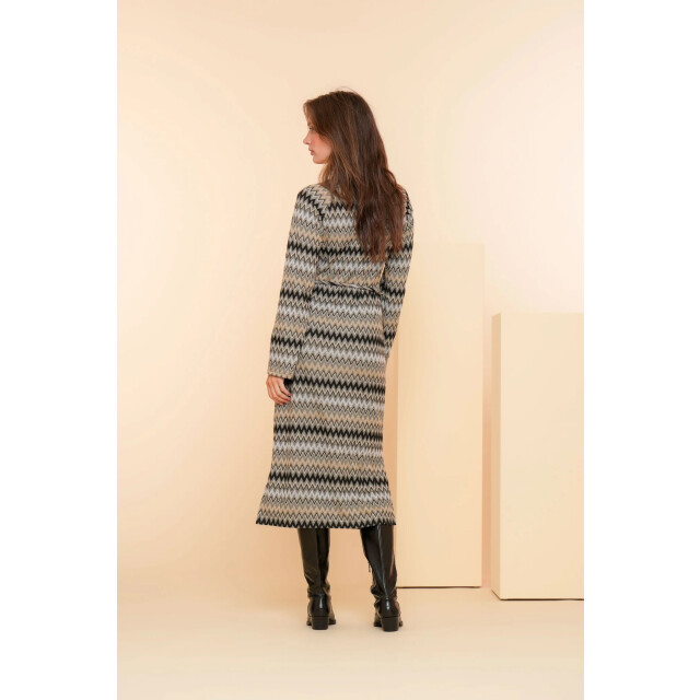 Geisha Dress Dress sand/black large