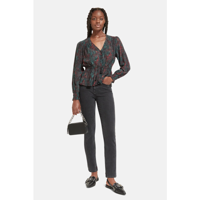 Scotch & Soda V-neck peplum top V-neck peplum top large