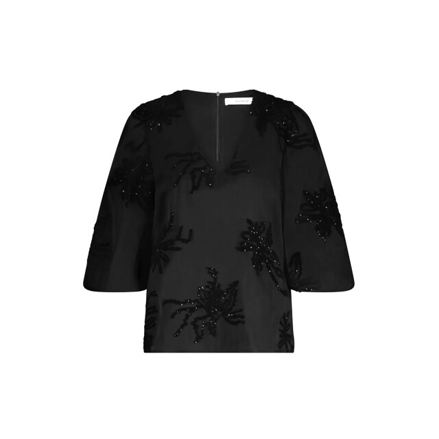 Nukus Nkf02001 delilah blouse embroidery NKF02001 Delilah Blouse Embroidery large