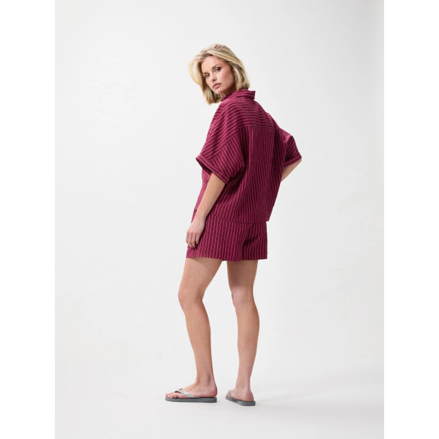 Catwalk Junkie Striped short sleeve blouse Striped short sleeve blouse large