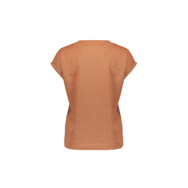 Geisha T-shirt lurex v-neck T-shirt lurex V-neck large