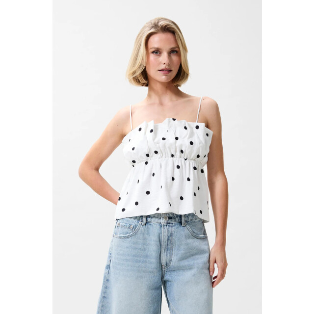 Catwalk Junkie Dotted spaghetti top Dotted spaghetti top large