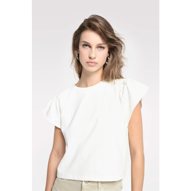 Homage to Denim H-cs26m26 top with wide shoulders H-CS26M26 Top With Wide Shoulders large