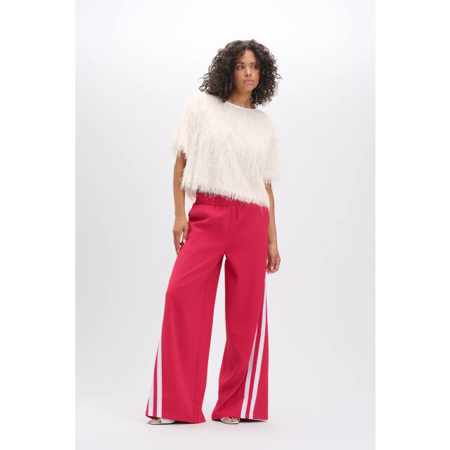 Refined Department R2603167395 ladies woven wide stripes pants dolce Dolce broek large