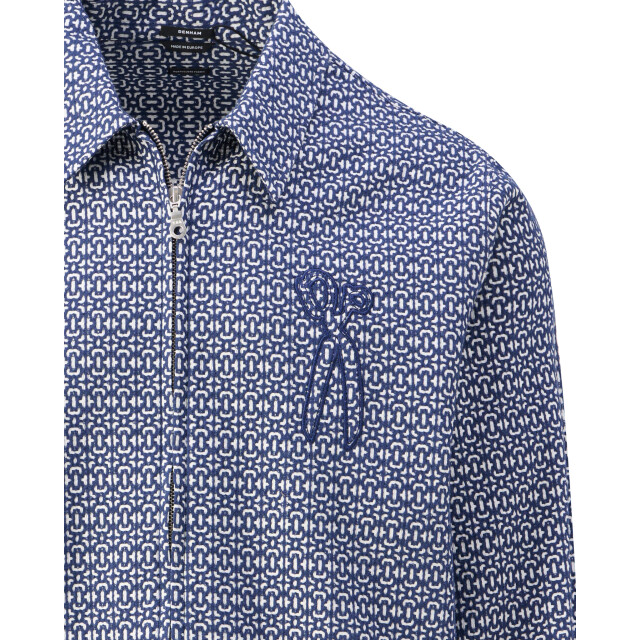 Denham Casual overhemd donker 108952-001-XL large