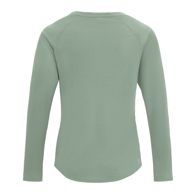 Dare2b Dames serenity t-shirt met lange mouwen UTRG12756_glaciergreen large