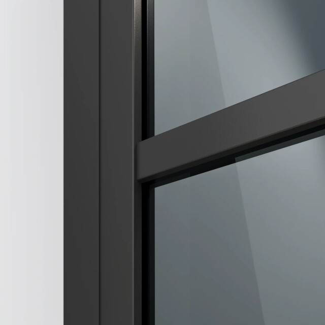 Mirlux Douchecabine oris 90 x 200 zwart glas zwart 3590768 large