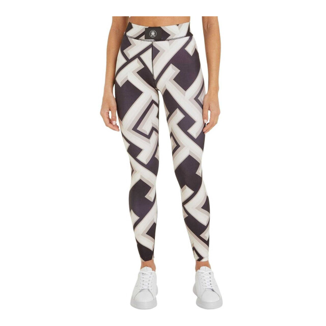 Tommy Hilfiger Dames geometrische legging UTNA1431_multicoloured large