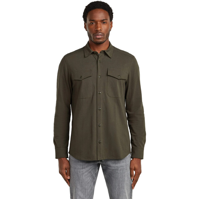 G-Star Marine jersey shirt l\s D29110-E385-995 large